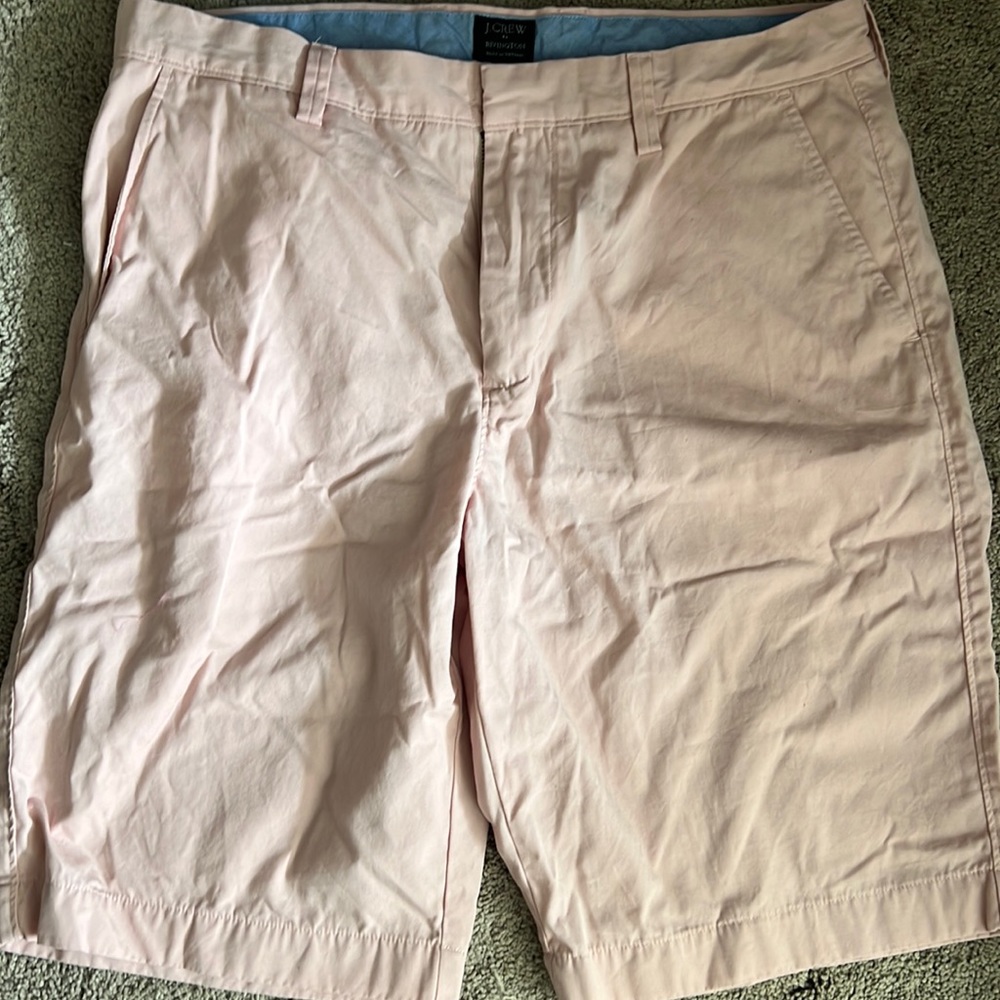 J Crew Mens Rivington Short - light pink. Size 34. Barely worn.